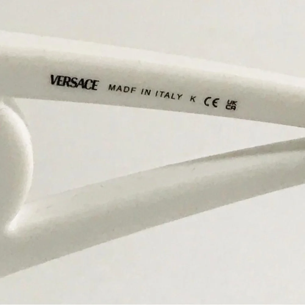 New Versace Clear Shield Ladies Sunglasses VE4393 401/1W 46 - Picture 12 of 16